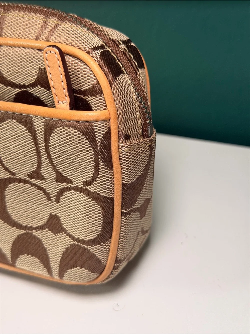 COACH Signature Canvas Belt Bag